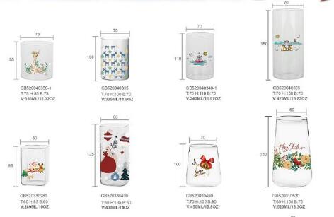 hot sale single wall borosilicate glassware 