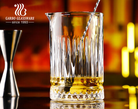 Carafe à whisky 720 ml avec motif gravé en forme de H pour boîte-cadeau Scotch Cognacg Cocktail Margarita Martini