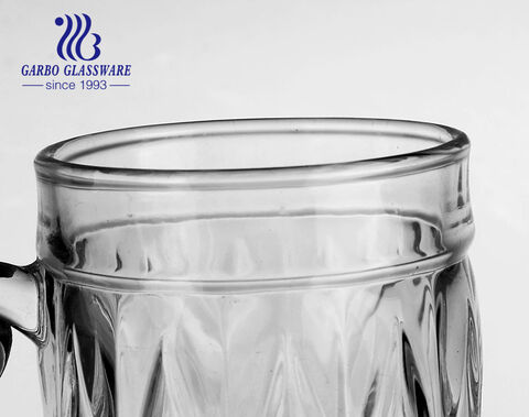 أكواب زجاجية بتصميمات جديدة أكواب شاي زجاجية ذات شكل فريد 170 مل أكواب ماء