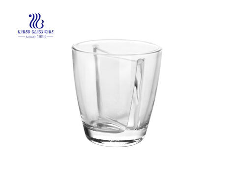 20ml 2 division tequila drinking shot glass 