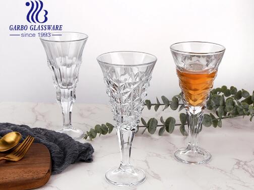 Garbo Glassware Top 10 best-selling embossed glass cups