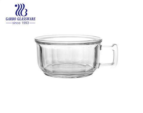 Unique shapes big size 700ml glass cups with handles special looking glass beer mugs