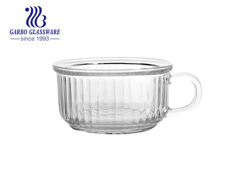 Unique shapes big size 700ml glass cups with handles special looking glass beer mugs