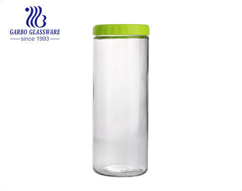 Haushaltsglasflasche für Gurken, Konserven, Marmelade, Tee, Trockenfrüchte, Snacks, versiegeltes Vorratsglas 1.5 Liter
