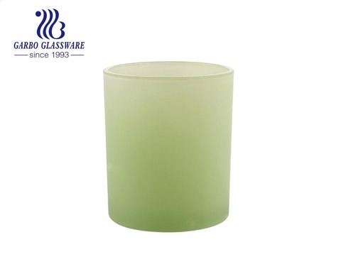 Зеленый матовый винтажный стеклянный подсвечник бирюзовый чайный подсвечник подсвечники Votive подсвечники оптом для подарка