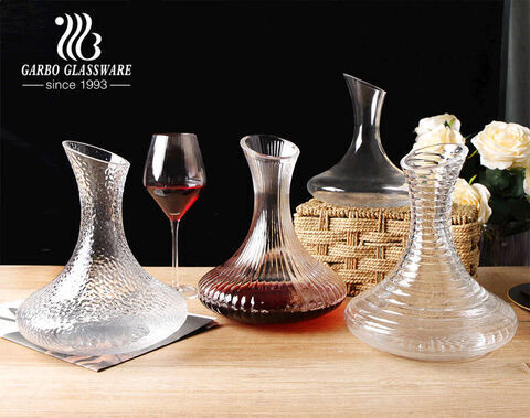 Decanter per vino a forma classica con design a martello personalizzato in fabbrica