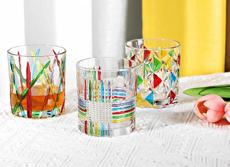 Global positive reviews on our handmade painting whisky glass cups