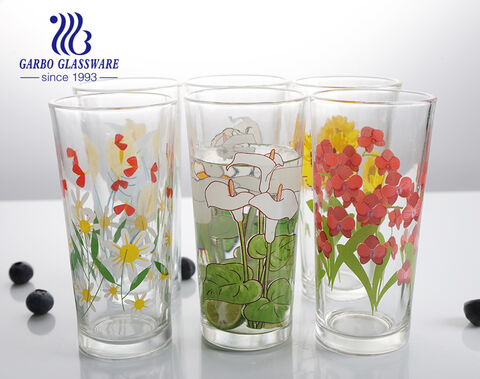 Exquisite Highball Drinking Glasses Cups For Water Juice Service