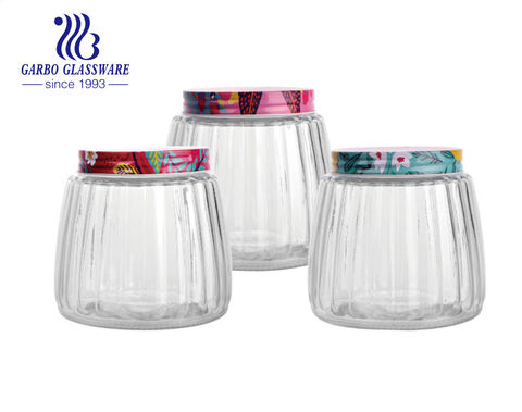 Wholesale Custom Logo Printings 8 Oz Glass Mason Jars with Lids