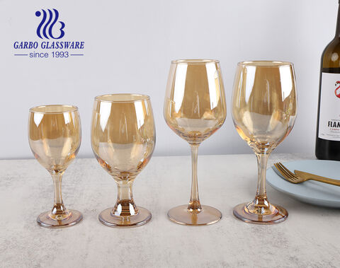 Wholesale Crystal Spraying Color Colored Stem Wine Glass - China Colored  Stem Wine Glass and Custom Wine Glass price