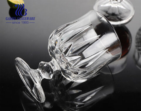 7oz New Design Wine Glasses Goblets Iced Tea Glasses Beverage Stemmed Glass Cups