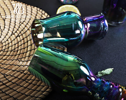 Высококачественный металлический стакан с ионным покрытием на ножках, чашка для вина, аксессуары для бара, инструменты для бара