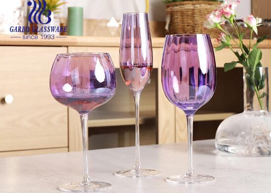 Different crafts for colored glassware items and how to choose the suitable colored glassware based on you needs?