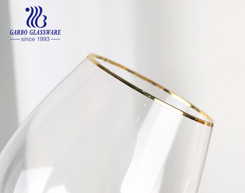 Garbo Gold Rhinestone Diamond Studded Red Wine Glasses Luxury Champagne Glass Gift Glass Goblets 