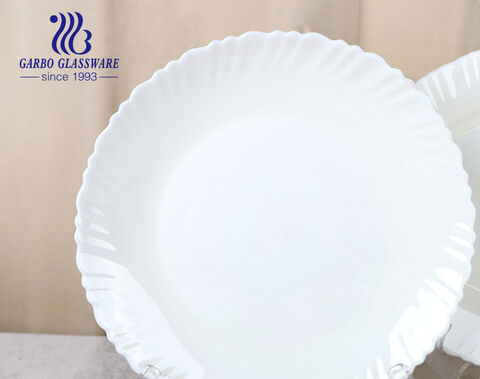 1000ml Cost-Effective Customized Color Opal Glass Dish Bowl Tableware with Multi Purposes