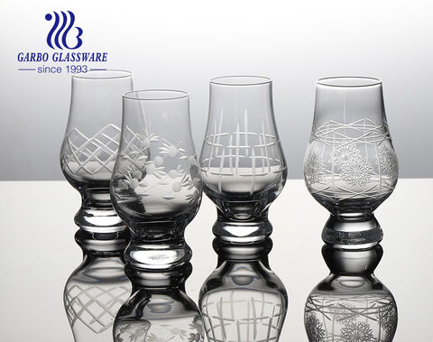 Verres à whisky soufflés à la main de qualité supérieure 120 ml 180 ml 205 ml Glencairn
