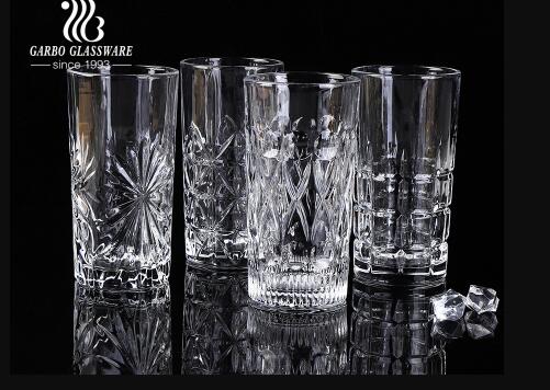 Garbo hot selling new designs brand stocked glassware items