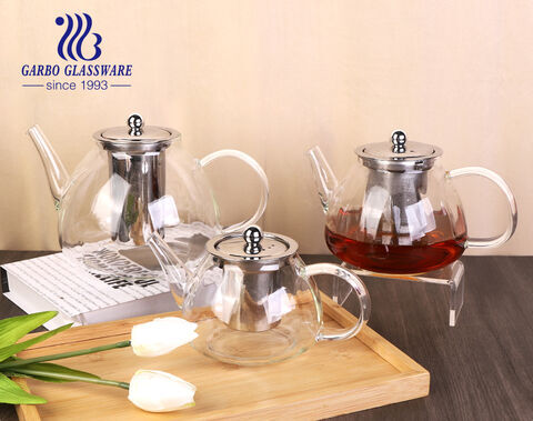 تصميم وعاء زجاجي كلاسيكي وبسيط مع مادة البورسليكات لمقاومة الحرارة