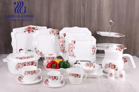 What is the correct opal glassware dinner set to choose for your market