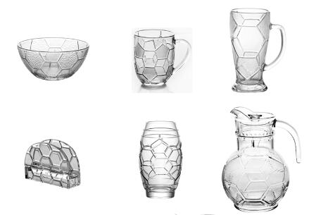 What glassware is related to the FIFA world cup?