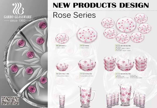 Toast to Spring with our Engraved Rose Glassware Collection