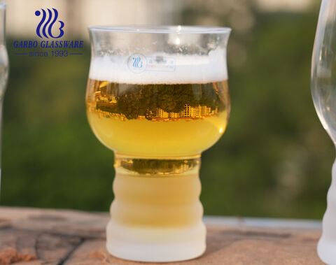 Bicchiere da pinta di grandi dimensioni in stile coreano da 500 ml per servire birra