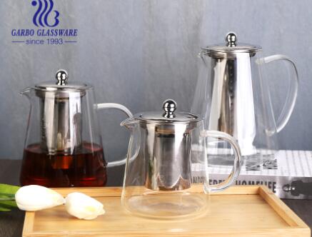 Application of Garbo Glassware’s borosilicate glass teapots