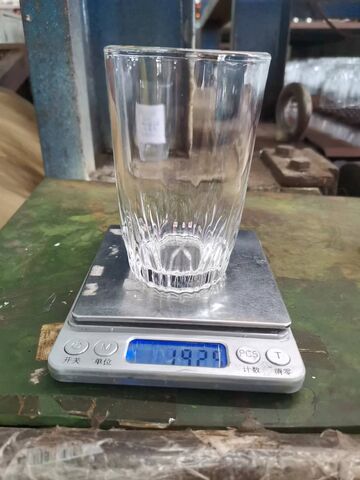 8109 vaso de agua transparente de 9 oz para el mercado de Nigeria