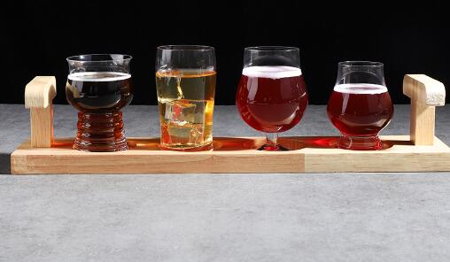 Free combination glass cups sets for craft beer