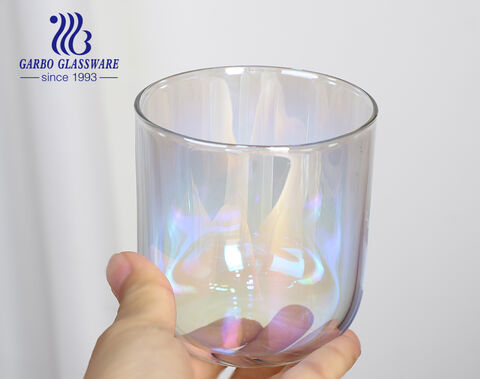 Combining Durability and Style Ion-Plated Borosilicate Glass Pitcher and Cup Set