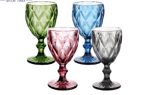 la caractéristique de la tasse en verre de couleur unie dans GARBO