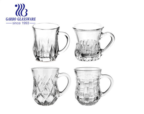 Garbo Glassware brand in stock 150ml Turkish tea glass mugs