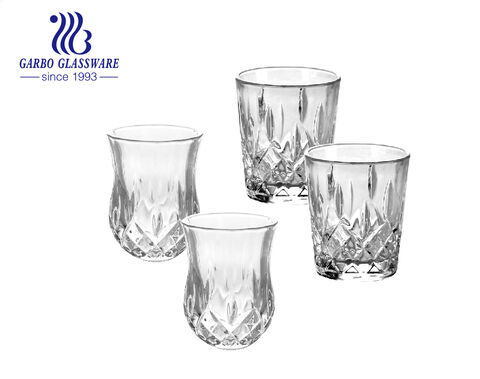 Luxury Small Volume Glass Tea Cup for Arab Market
