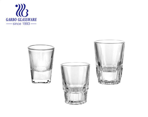 2 oz 3 oz d'épaisseur verre ghot de haute qualité en stock