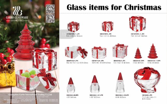 Découvrez de superbes verres pour Noël chez Garbo glassware
