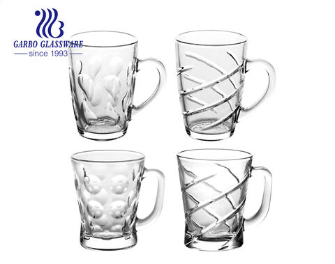 Élégance personnalisable : tasse à thé en verre personnalisée de 203 ml