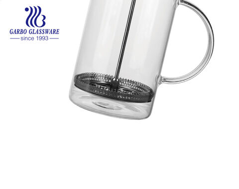 Cafetera elegante de acero inoxidable de 1000 ml