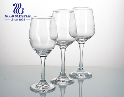 Garbo's various type of wine glasses in stock 
