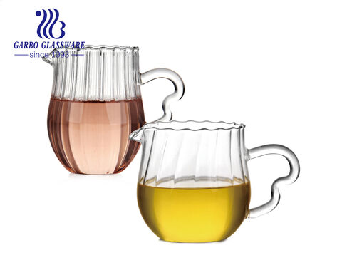 Jarra de borosilicato de grano vertical Pure Beauty de 380 ml