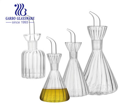 Fashionable 380ML high borosilicate material glass jug