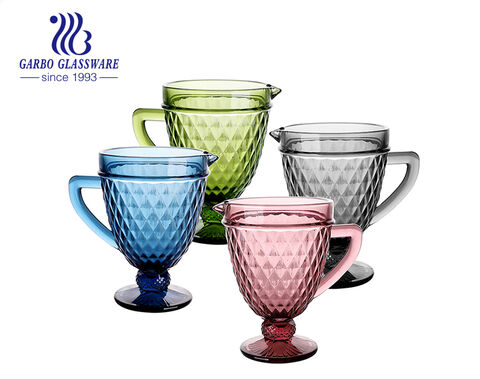 Garbo Solid Color 1300ML High Capacity Jug with diverse pattern