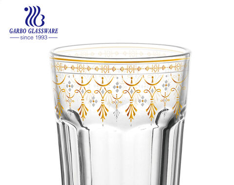 Verres à thé marocains traditionnels élégants 6oz