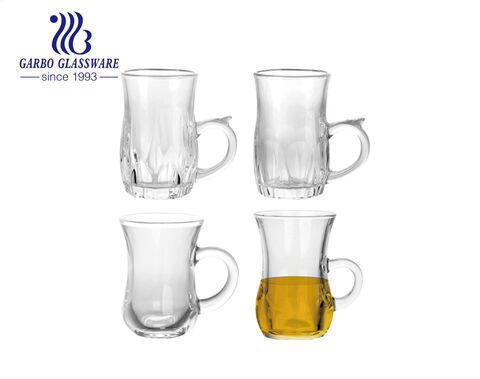 Kürbisförmige 4.5-Unzen-Teetasse aus einzigartigem Glas