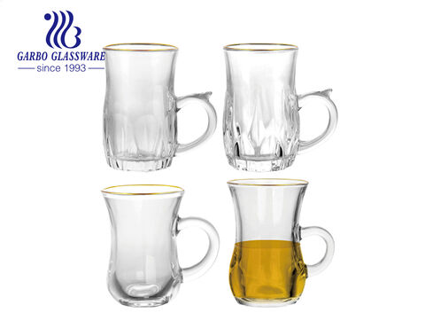 Kürbisförmige 4.5-Unzen-Teetasse aus einzigartigem Glas