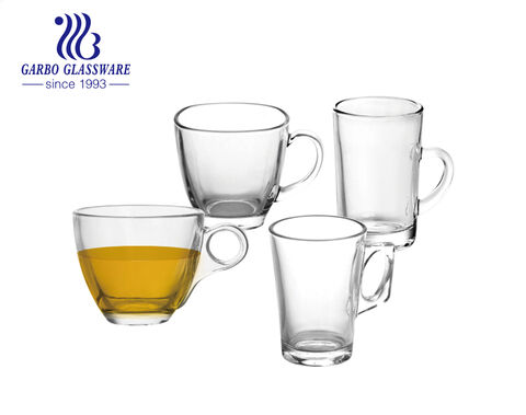 Kürbisförmige 4.5-Unzen-Teetasse aus einzigartigem Glas