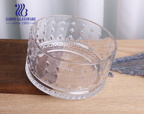 High White Glass Bowl for Modern Kitchens and Practical Sophistication