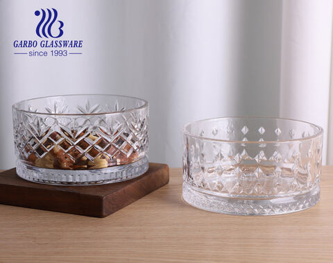 Custom 460ml High White Glass Bowl with Versatile and Elegant Designs