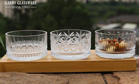 2023 New Style 220ml Glass Bowl for Party Nut and Snack Sevice