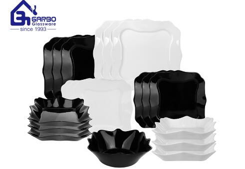 GARBO big wholesale supplier for Opal glass dinner set