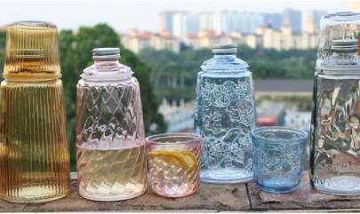 Der neue Favorit auf dem südamerikanischen Markt – Wasserkaraffe aus Glas mit Trinkglas